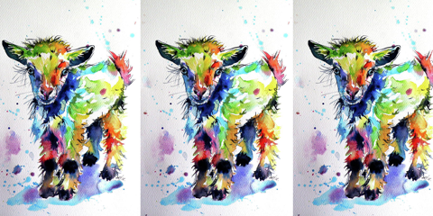 Painted Goat Costume Contest at Goat Couture 2023