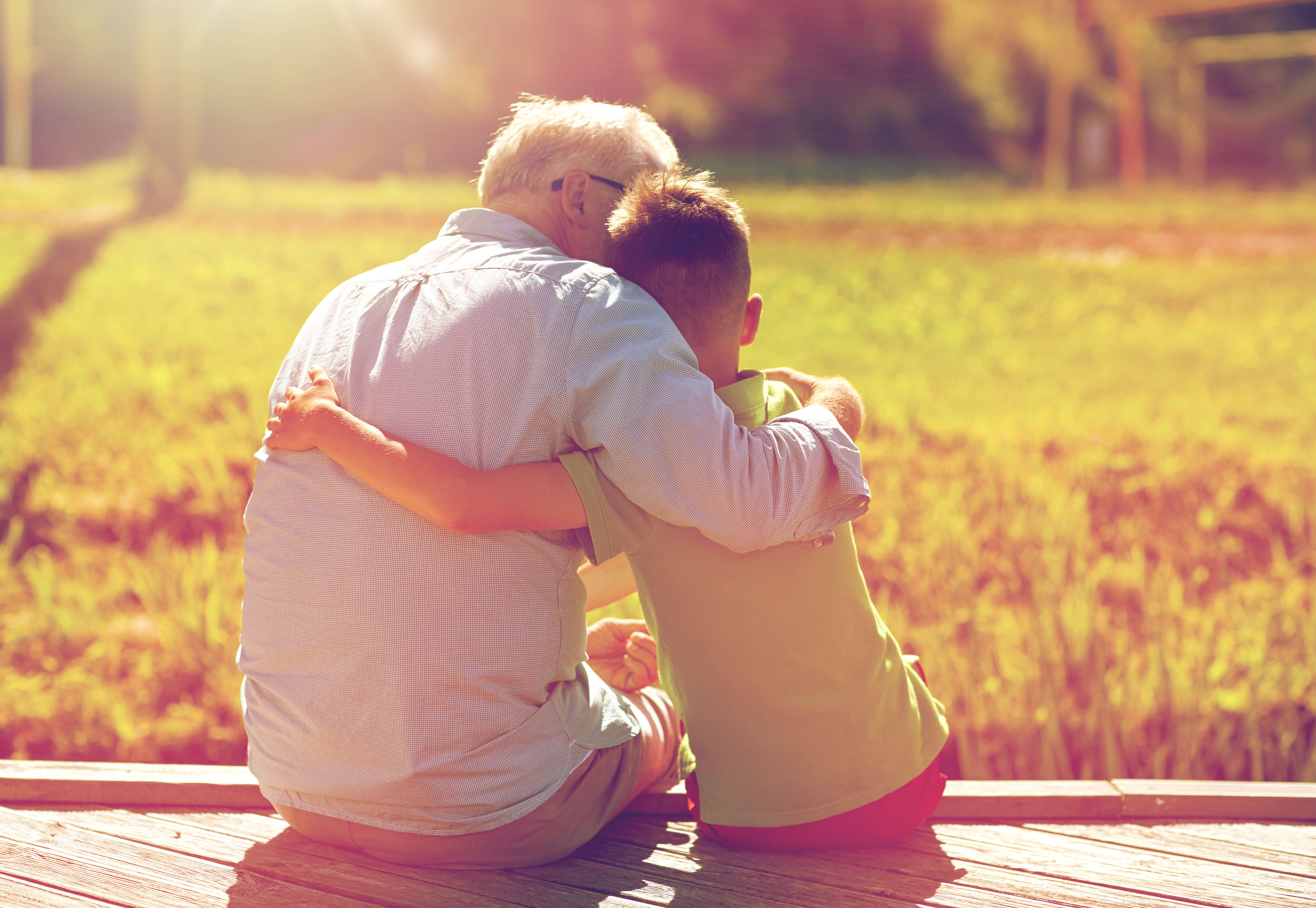 Grandfather and grandson - Grandparents Rights in TX